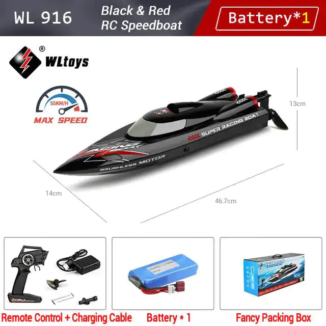 WLtoys WL916 RC Racing Boat