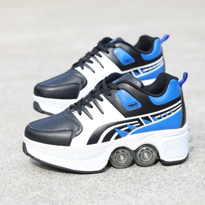 Deformation Roller Shoes For Children Agloat