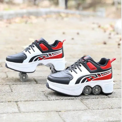 Deformation Roller Shoes For Children Agloat