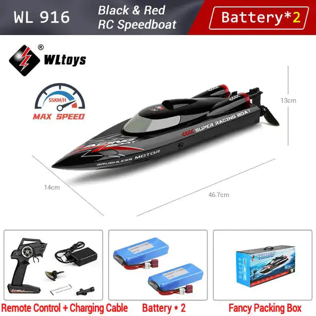 WLtoys WL916 RC Racing Boat